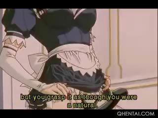 エロアニメ メイド クソ ストラップオン で 輪姦 のために 彼らの ミストレス